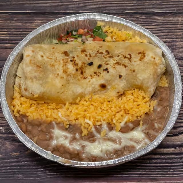 Burrito Tejano.